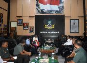 Keuskupan Umat Katolik Di Lingkungan TNI Dan Polri Indonesia Sambangi Korem 043/Gatam