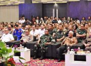 Korem 043/Gatam Dan Jajaran TNI Siap Bantu Kepolisian, Pemerintah Daerah  Provinsi Lampung