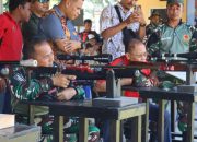 Kodim 1508 Tobelo Gelar Kejuaraan Menembak Dandim Cup IV