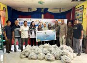 Dua Desa Dapat 200 Paket Sembako PTPN IV Regional 4
