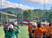 Perayaan Sederhana HUT Kemerdekaan RI Ke-79 di Tambang Emas Gosowong Berlangsung Hangat