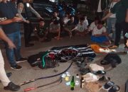 Diduga Hendak Tawuran, Puluhan Remaja dan Sajam Diamankan Polres Lampung Utara