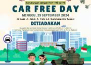 Memperingati HUT TNI KE-79 PEMKOT BEKASI Tiadakan CFD Sementara