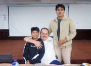Pemilik NHM, Haji Robert Temui dan Santuni Anak Yatim Piatu Korban Banjir Bandang Rua Ternate
