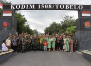 Tongkat Komando Kodim 1508/Tobelo Resmi Dipegang Letkol Inf Alex Donal Maritua Lumban Gaol