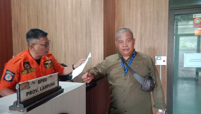 MTM Desak Gubernur Lampung Warning Kepala BPBD