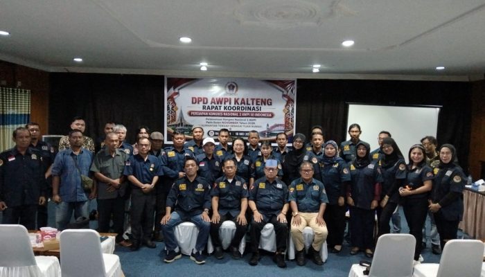 AWPI Kalteng Matangkan Persiapan Kongres II 2026, Tekankan Soliditas dan Profesionalisme