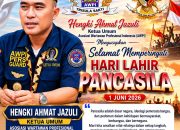 Ucapan Ketua Umum Asosiasi Wartawan Profesional Indonesia (AWPI) Memperingati Hari Lahir Pancasila