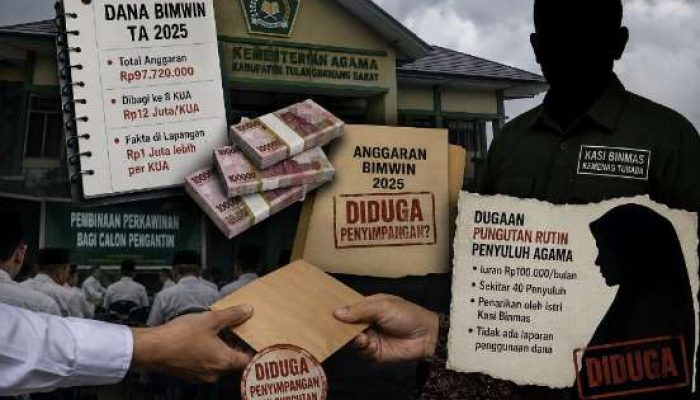 Dugaan Penyimpangan Dana Bimwin 2025 dan Pungutan Penyuluh Agama, Kasi Binmas Kemenag Tubaba Disorot